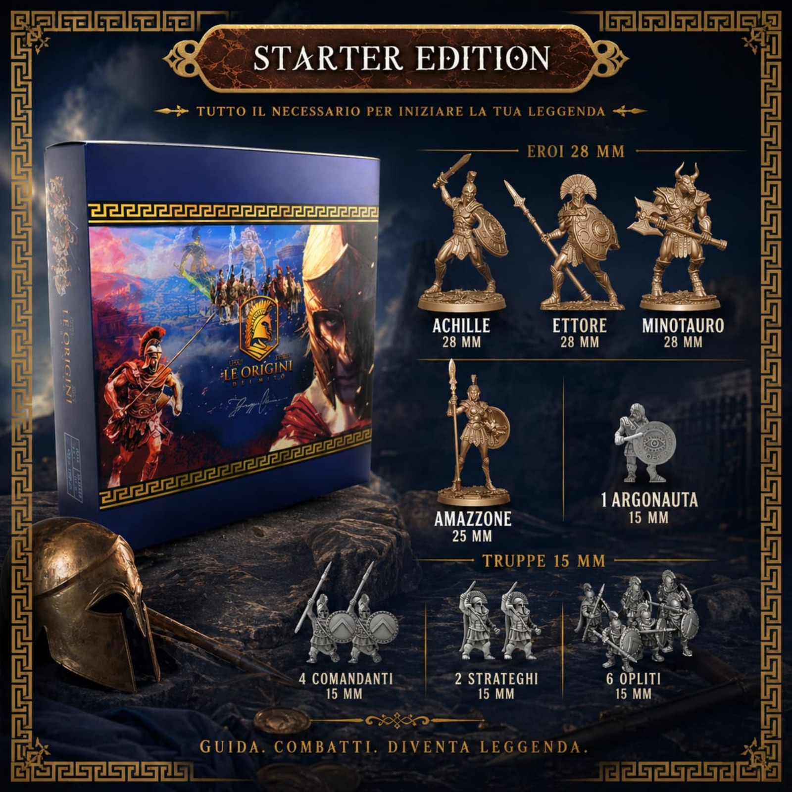 Le Origini del Mito &ndash; Game Board